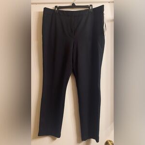 Worthington Womens Ultra Stretch Ponte size 18 Black , two faulty pockets back.